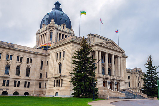 Saskatchewan legislative building. Saskatchewan legislative building