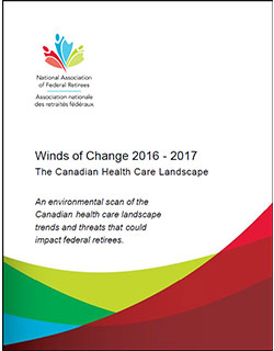 Winds of Change 2016 - 2017. The Canadian Health Care Landscape An environmental scan of the Canadian health care landscape trends and threats that could impact federal retirees