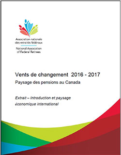 Vents de changement 2016 - 2017. Paysage des pensions au Canada Extrait – Introduction et paysage économique international.