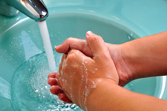 Le lavage des mains Les retraités fédéraux conseillent de suivre les recommandations du gouvernement du Canada.