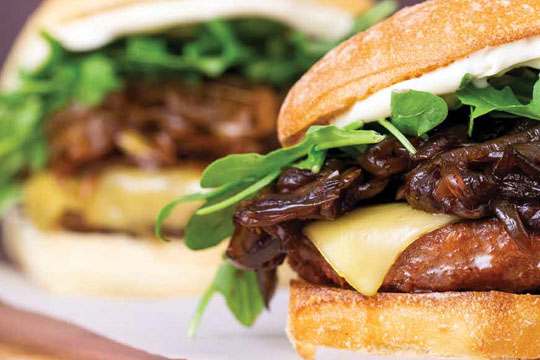 Un burger Beyond Meat BeyondMeat.