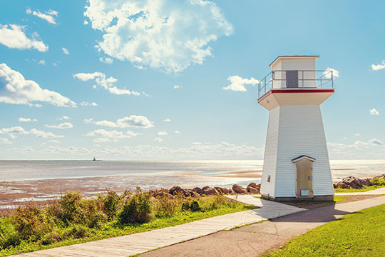 Summerside Outer Range Front lighthouse, P.E.I.