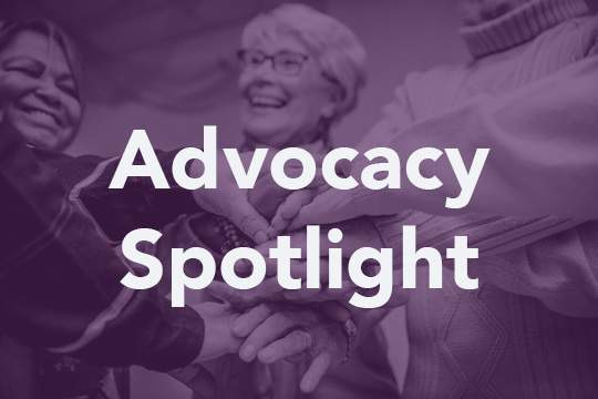 Advocacy spotlight Advocacy spotlight.