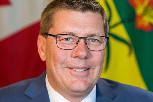 Scott Moe, premier ministre de la Saskatchewan.