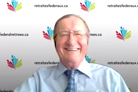 Federal Retirees’ president thanks volunteers