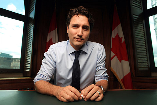 Liberal leader Justin Trudeau.