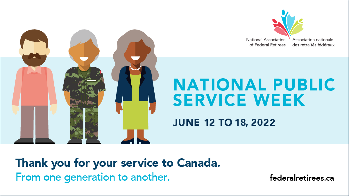 National Public Service Week Federal Retirees