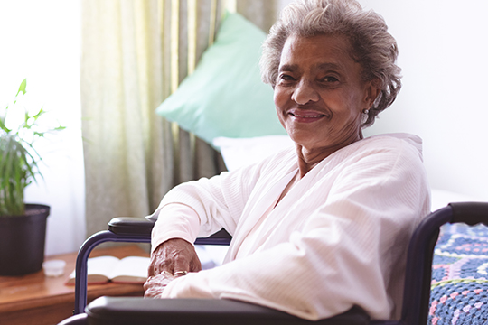 Federal leadership on national long-term care standards is needed. Canadian senior in long-term care.
