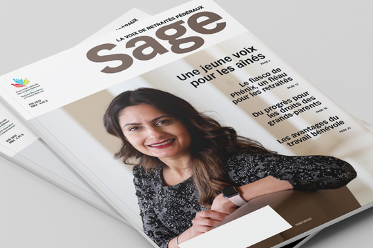 Nouvelle conception graphique pour le magazine Sage Nouvelle conception graphique pour le magazine Sage.