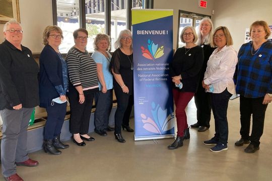The 2022–23 Mauricie branch board.