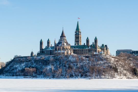 Federal Retirees weighs in on Canada’s fall economic statement. Parliament Hill in Ottawa, Canada.
