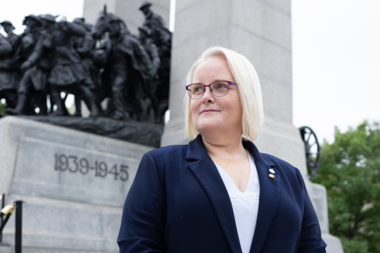 Veterans Affairs Minister Jill McKnight Veterans Affairs Minister Jill McKnight.