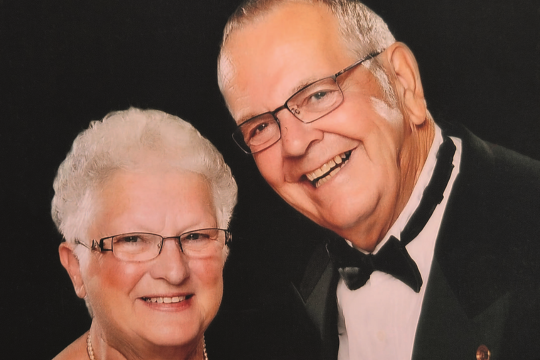 A volunteering power couple Norma Jeanne Lavoie and her late husband, Jacques (Chuck) Lavoie