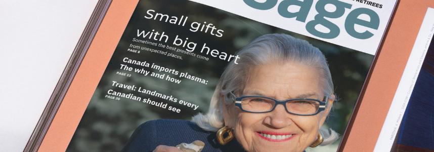 The winter issue of Sage magazine