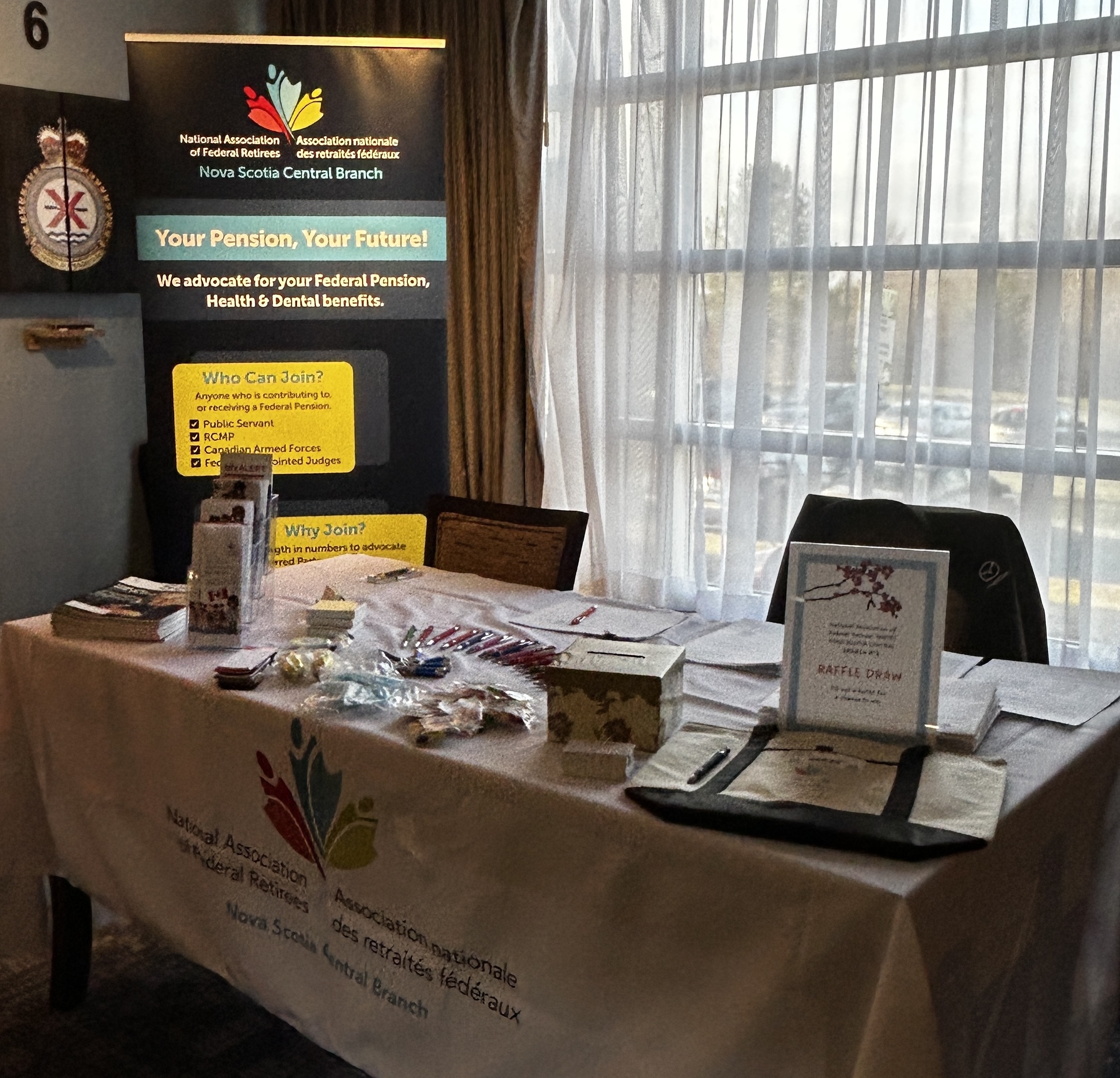 Our booth at the Expo.