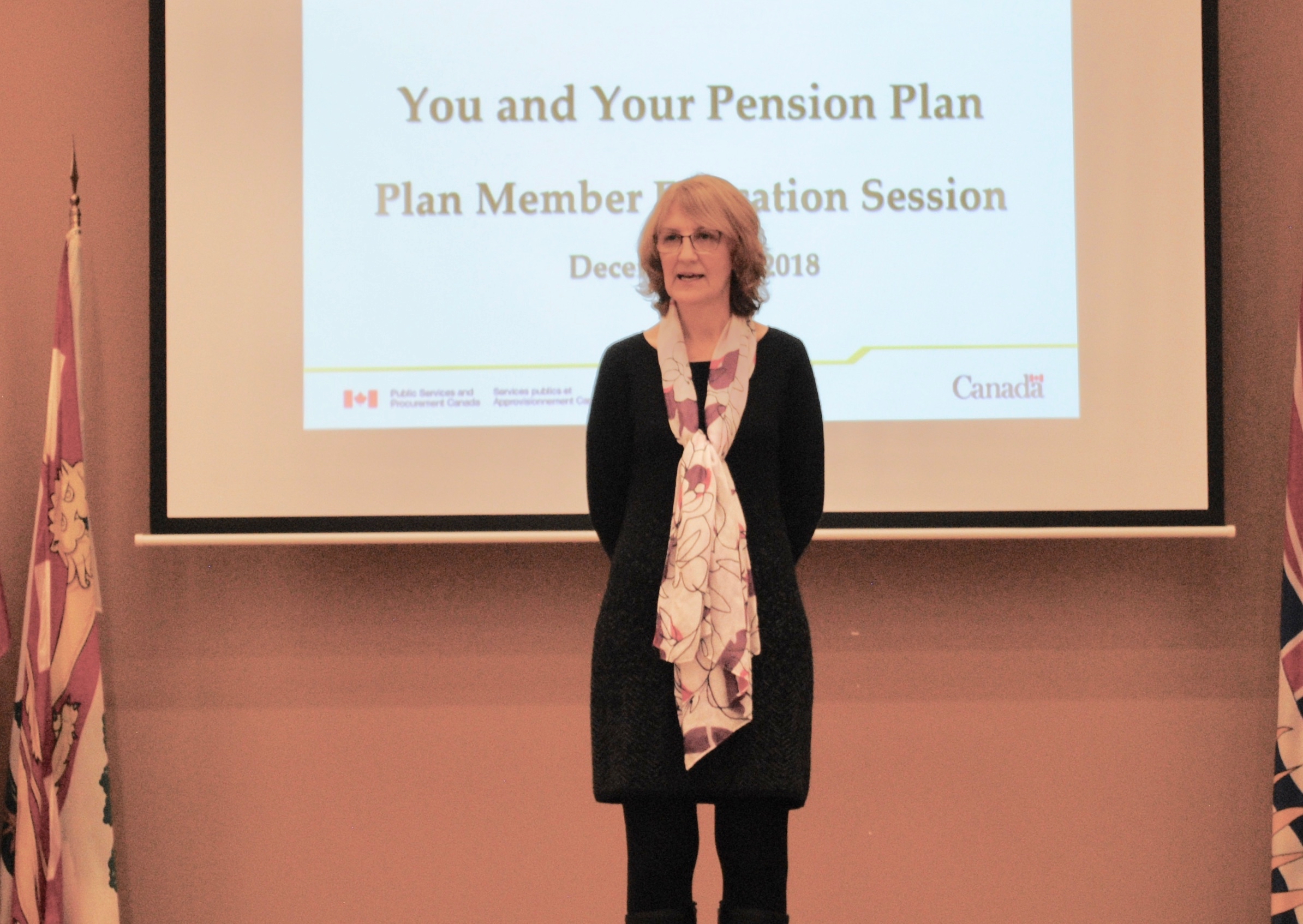 Melody Walz, Presenter for the Pubic Service Pension Plan