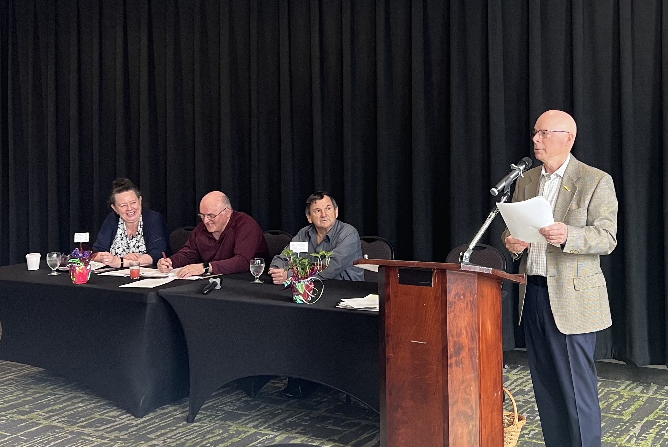 NS central branch executive panel: Laurie, Stan, Joe and Paul NS central branch executive panel: Laurie, Stan, Joe, Paul