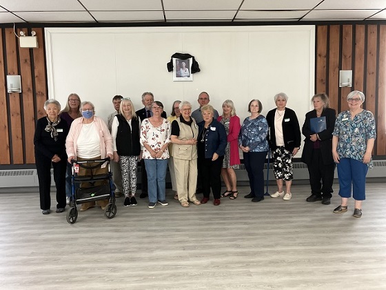 Some of our volunteers who attended the meeting