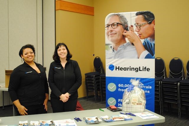 Representatives from Hearing Life