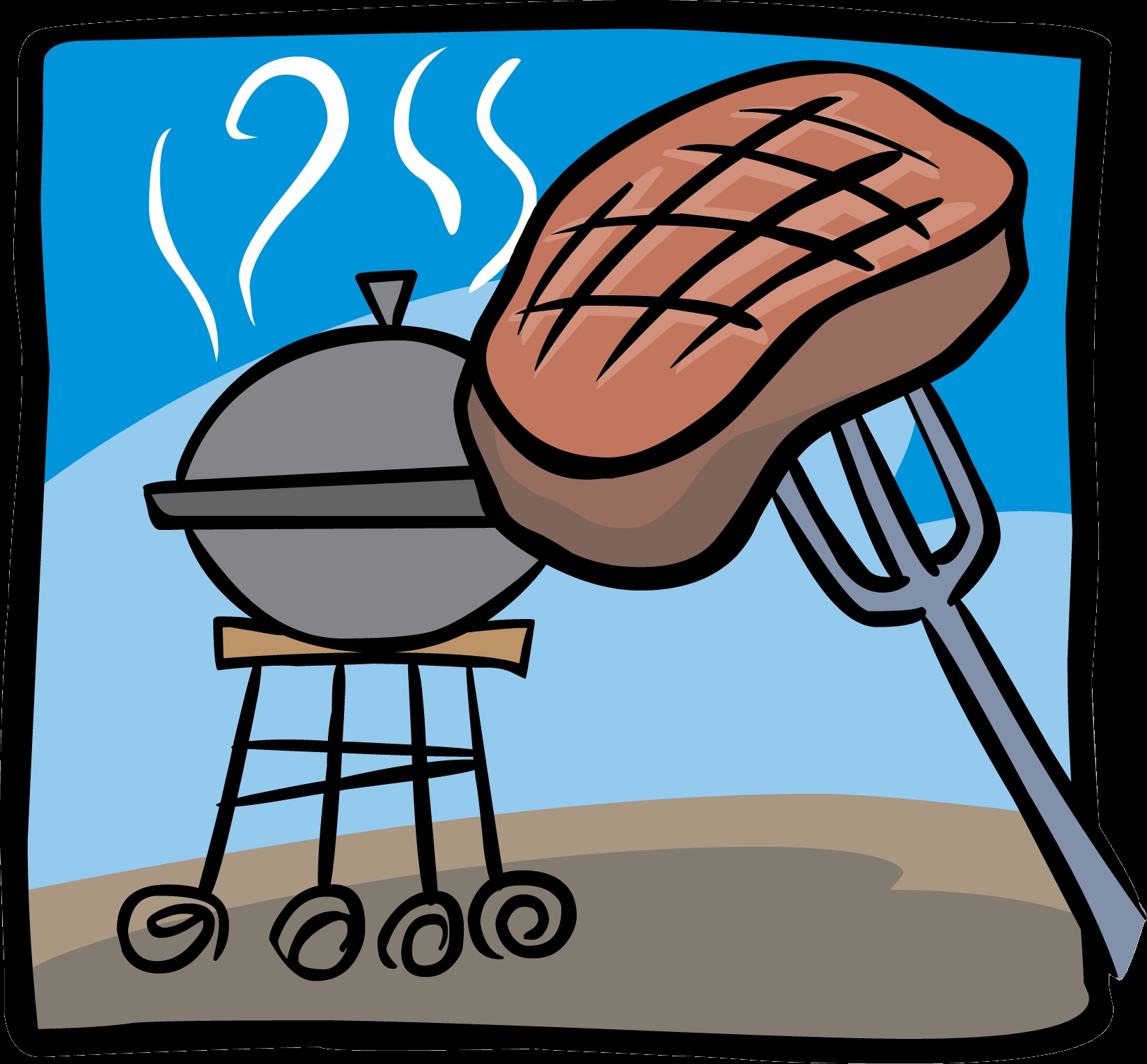 Barbecue. Barbecue.