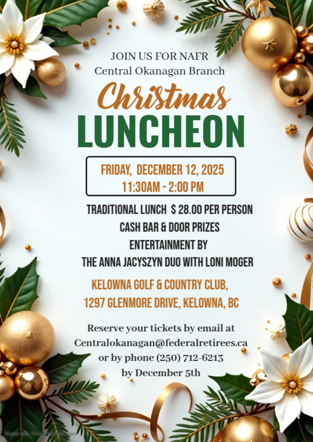 NAFR 2025 Christmas Luncheon