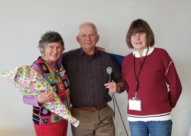 Diana Wright, Earnie MacDougall, Georgina MacIsaac.