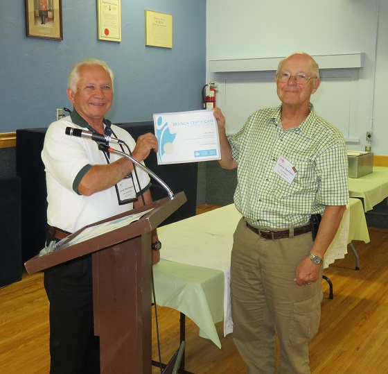 Earnie MacDougal and Larry Stevens.