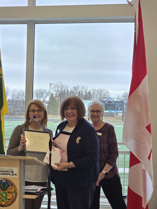 Shawna Murphy, Arlene Heagy and Myrene Mollison.