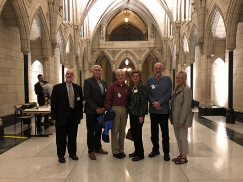 From left to right: Alain Trépanier (Director, District of British Columbia & Yukon), Brian Strongman (Director, District of British Columbia & Yukon), Roy Goodall (Vice-President), Cynthia Foreman (Director, District of the Prairies and the Northwest Territories), Rick Brick (Director, District of the Prairies and the Northwest Territories) and Linda MacDonald (Director, District of Ontario). From left to right: Alain Trépanier (Director, District of British Columbia & Yukon), Brian Strongman (Director, District of British Columbia & Yukon), Roy Goodall (Vice-President), Cynthia Foreman (Director, District of the Prairies and the Northwest Territories), Rick Brick (Director, District of the Prairies and the Northwest Territories) and Linda MacDonald (Director, District of Ontario).