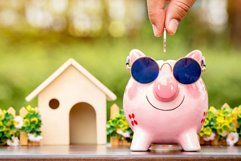Piggy bank. Piggy bank.