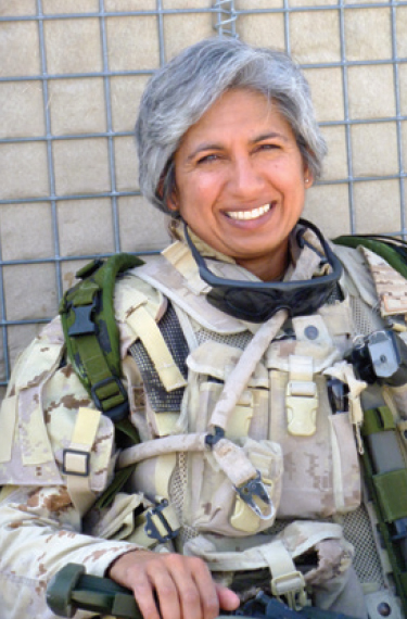 Col. Nishika Jardine says the military's transition program could be improved to help people like her translate their military experience into civilian CVs. Col. Nishika Jardine says the military's transition program could be improved to help people like her translate their military experience into civilian CVs.