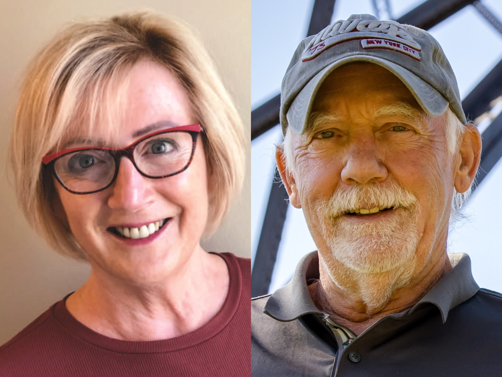 Marilyn Best, left, is the advocacy program officer for Newfoundland and Labrador. Richard Chevrier is the advocacy program officer for Alberta.