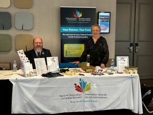 PIPSC-ARC- Dave Thompson, NS75 Western NS; Frona Allen, NS72 Colchester East Hants.